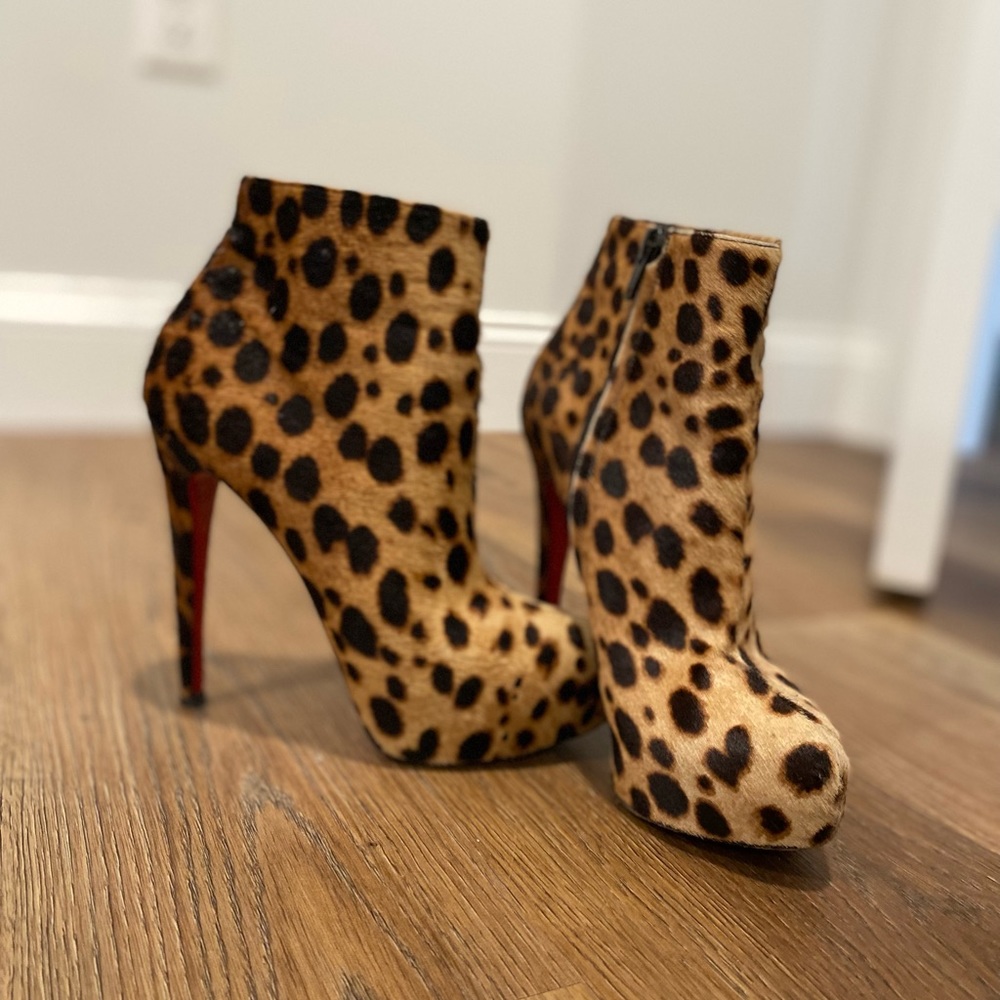 Christian Louboutin Calfhair boots
